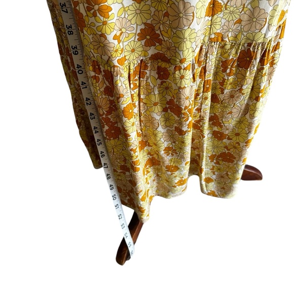 HAVEN HEARTS WOMANS MAXI FLORAL DRESS SZ SMALL - Picture 8 of 10